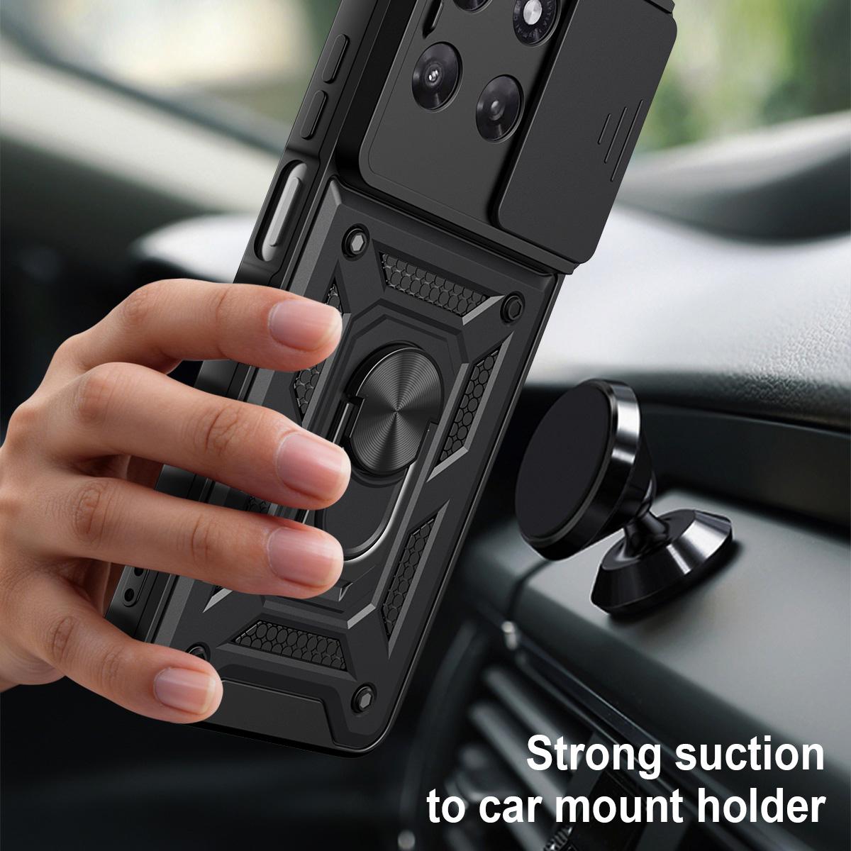 For Motorola Moto G47/G37/G37 Power Sliding Camera Cover Design TPU+PC Phone Case - Silver - EDA004982534G