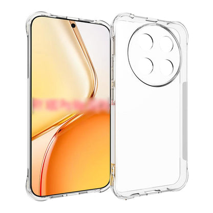 For Honor X80 Pro Max Shockproof Non-slip Thickening TPU Phone Case - Transparent - EDA005018239A