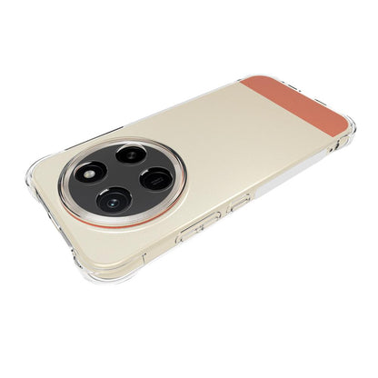 For Honor X80 Pro Max Shockproof Non-slip Thickening TPU Phone Case - Transparent - EDA005018239A
