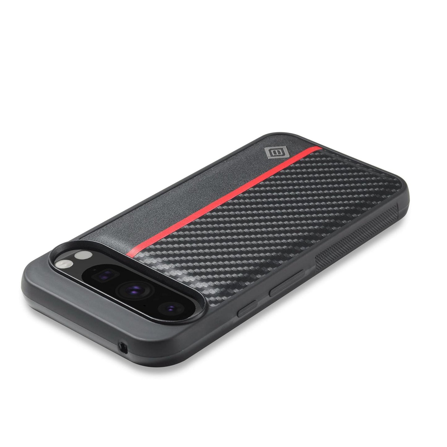 For Google Pixel 11 / 11 Pro LC.IMEEKE 3 in 1 Carbon Fiber Texture Shockproof Phone Case(Black)