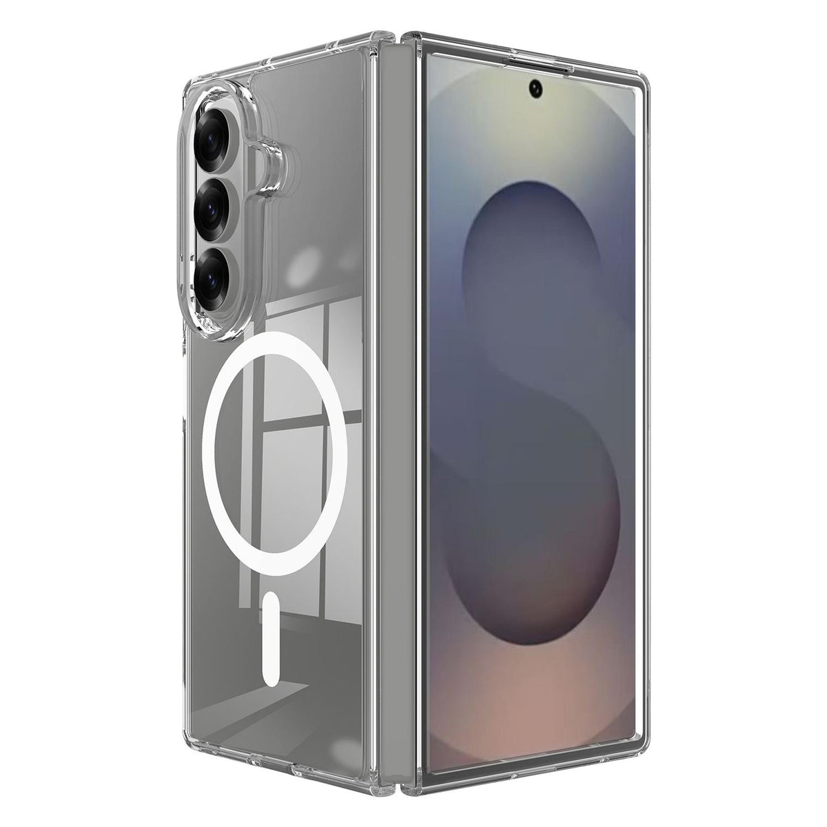 For Galaxy Z Fold8 Ultra 5G MagSafe Transparent Acrylic Phone Case - Default - EDA005100805