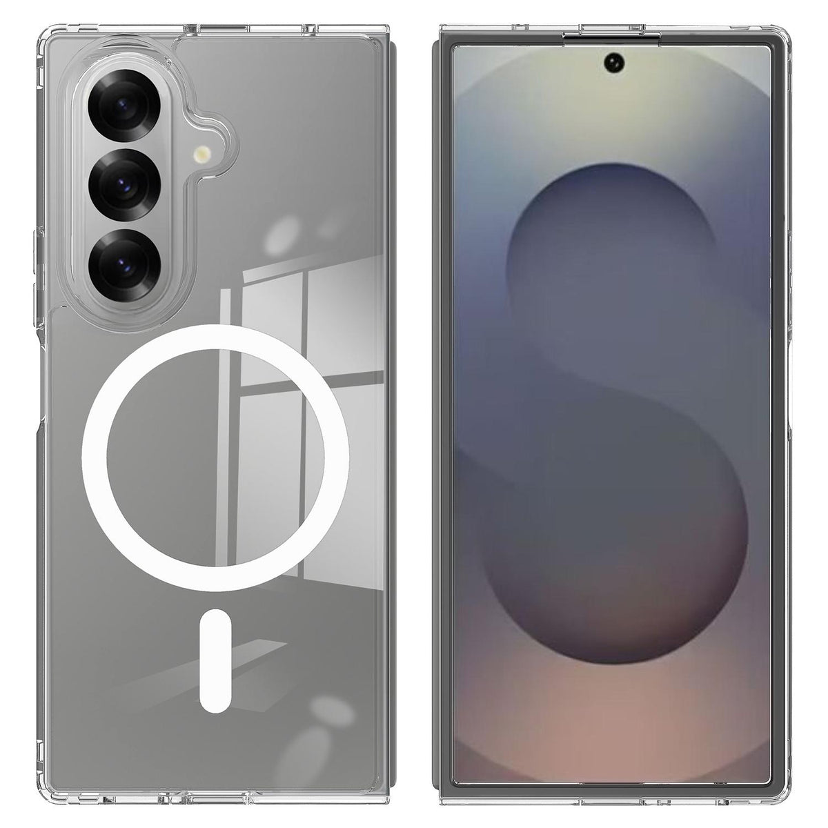 For Galaxy Z Fold8 Ultra 5G MagSafe Transparent Acrylic Phone Case - Default - EDA005100805