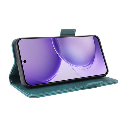 For OPPO Reno16 F 5G / Reno16 FS 5G Magnetic Clasp Leather Phone Case - Green - EDA005209329B