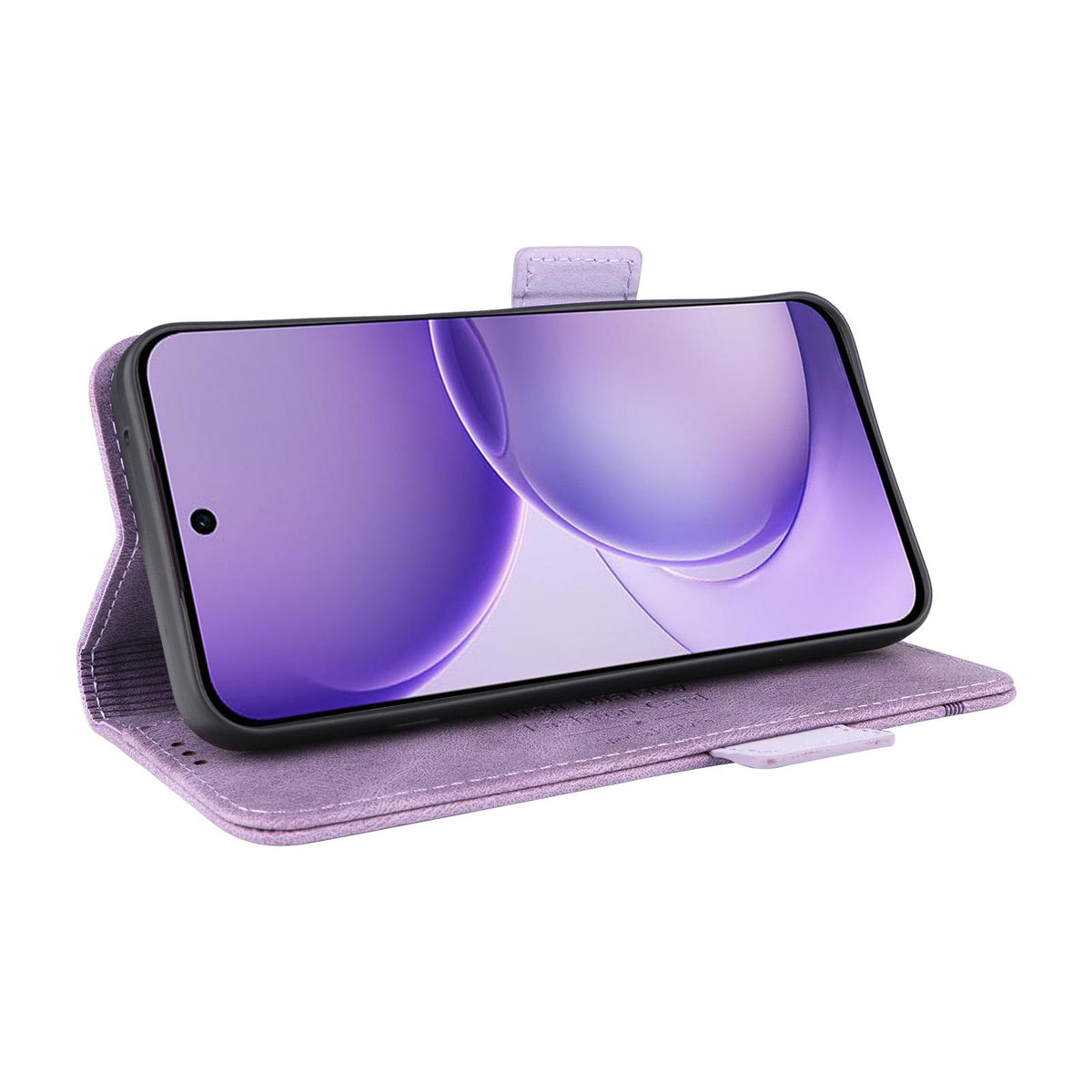 For OPPO Reno16 F 5G / Reno16 FS 5G Magnetic Clasp Leather Phone Case - Purple - EDA005209329C