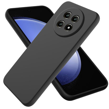 For Huawei nova 15 Max Solid Color Liquid Silicone Dropproof Full Coverage Phone Case - Black - EDA005228325C