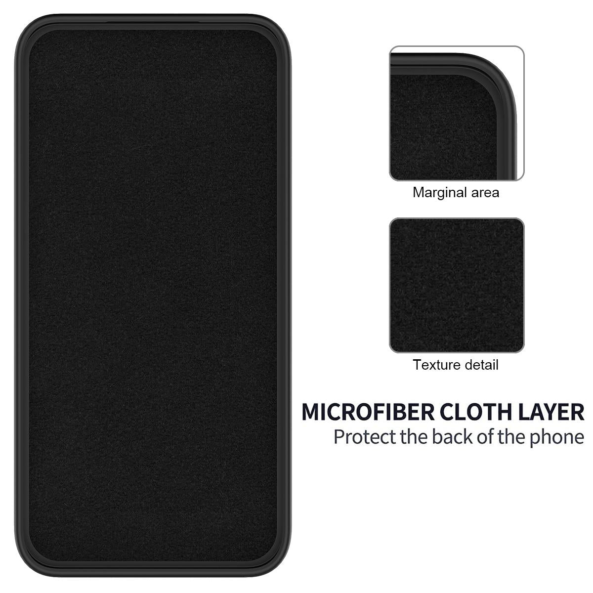 For Huawei nova 15 Max Solid Color Liquid Silicone Dropproof Full Coverage Phone Case - Black - EDA005228325C