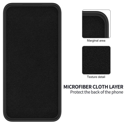 For Huawei nova 15 Max Solid Color Liquid Silicone Dropproof Full Coverage Phone Case - Black - EDA005228325C