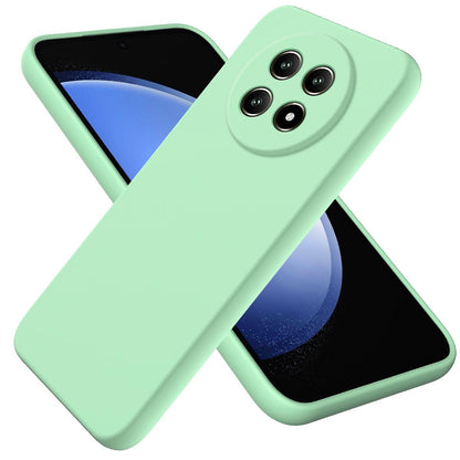 For Huawei nova 15 Max Solid Color Liquid Silicone Dropproof Full Coverage Phone Case - Green - EDA005228325D