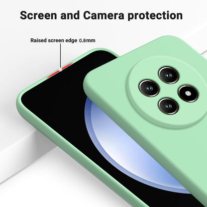 For Huawei nova 15 Max Solid Color Liquid Silicone Dropproof Full Coverage Phone Case - Green - EDA005228325D