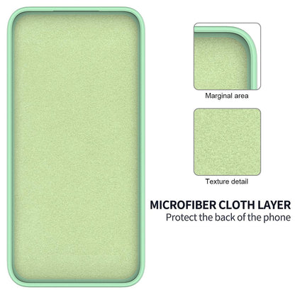 For Huawei nova 15 Max Solid Color Liquid Silicone Dropproof Full Coverage Phone Case - Green - EDA005228325D