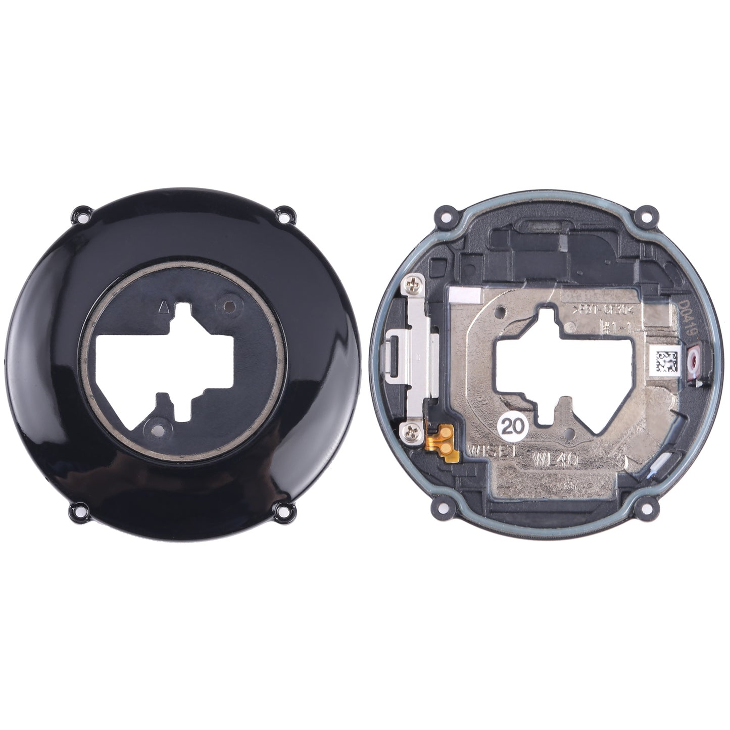 Original Rear Housing Cover For Samsung Galaxy Watch4 Classic 46mm SM-R890(Black)