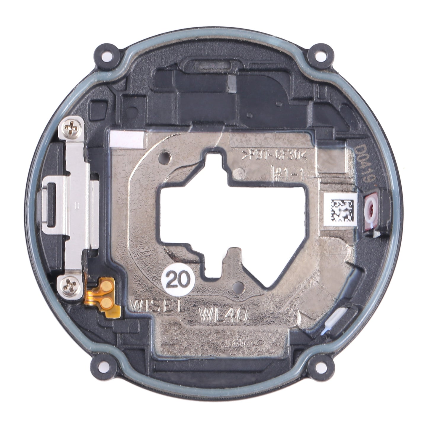 Original Rear Housing Cover For Samsung Galaxy Watch4 Classic 46mm SM-R890(Black)