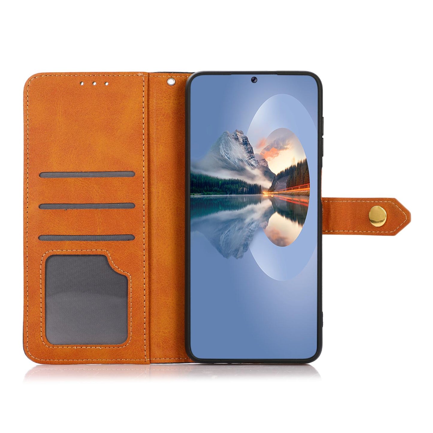 For Motorola Edge 70 Max 5G KHAZNEH Dual-color Cowhide Texture Flip Leather Phone Case(Rose Gold)