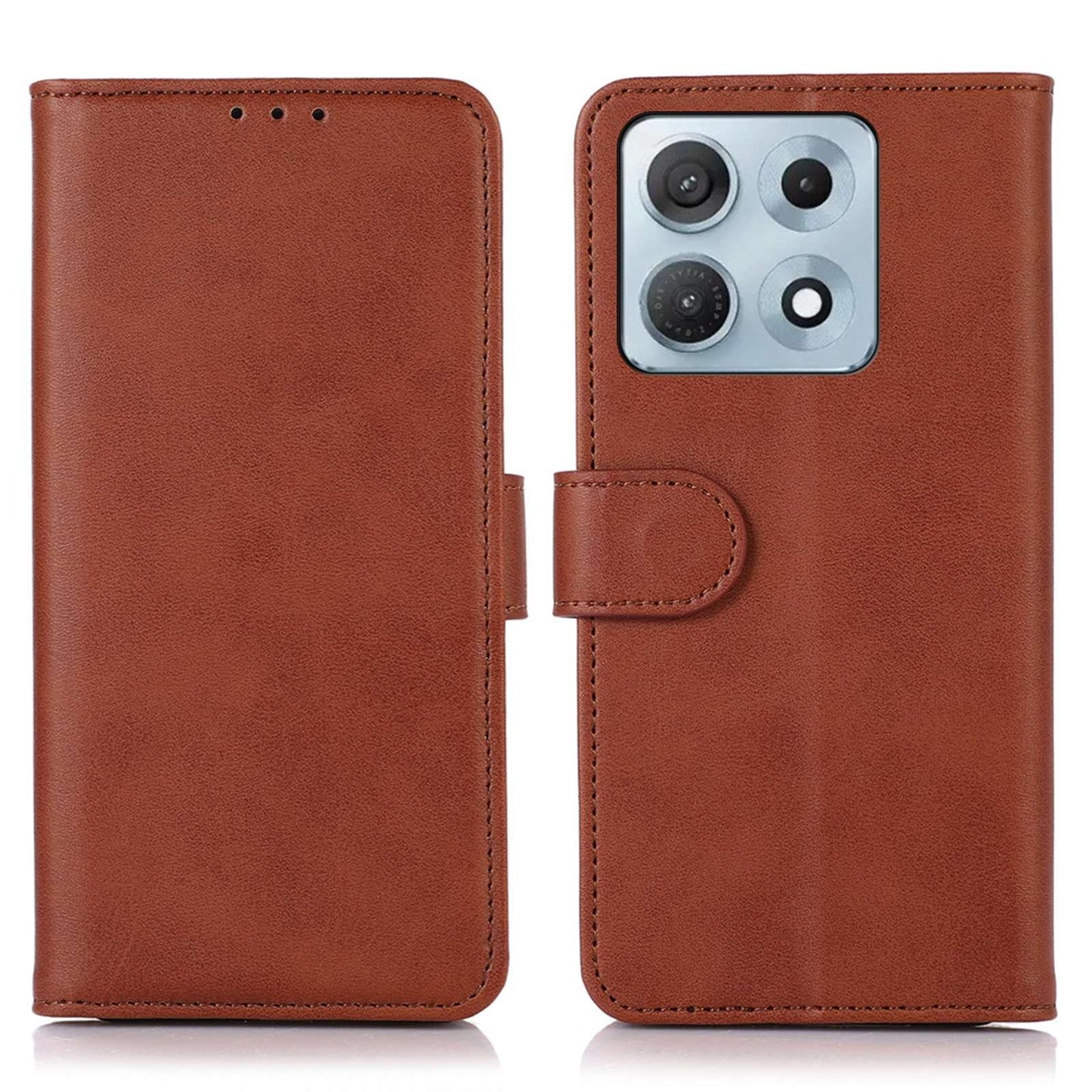 For Motorola Edge 70 Max 5G Cow Texture Leather Phone Case(Brown)