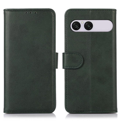 For Sony Xperia 10 VIII / 10 VII Cow Texture Leather Phone Case - Green - EDA005317705C