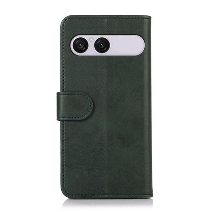 For Sony Xperia 10 VIII / 10 VII Cow Texture Leather Phone Case - Green - EDA005317705C