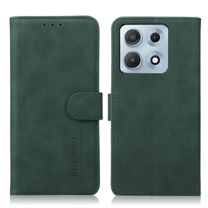 For Motorola Edge 70 Max 5G KHAZNEH Matte Texture Leather Phone Case(Green)