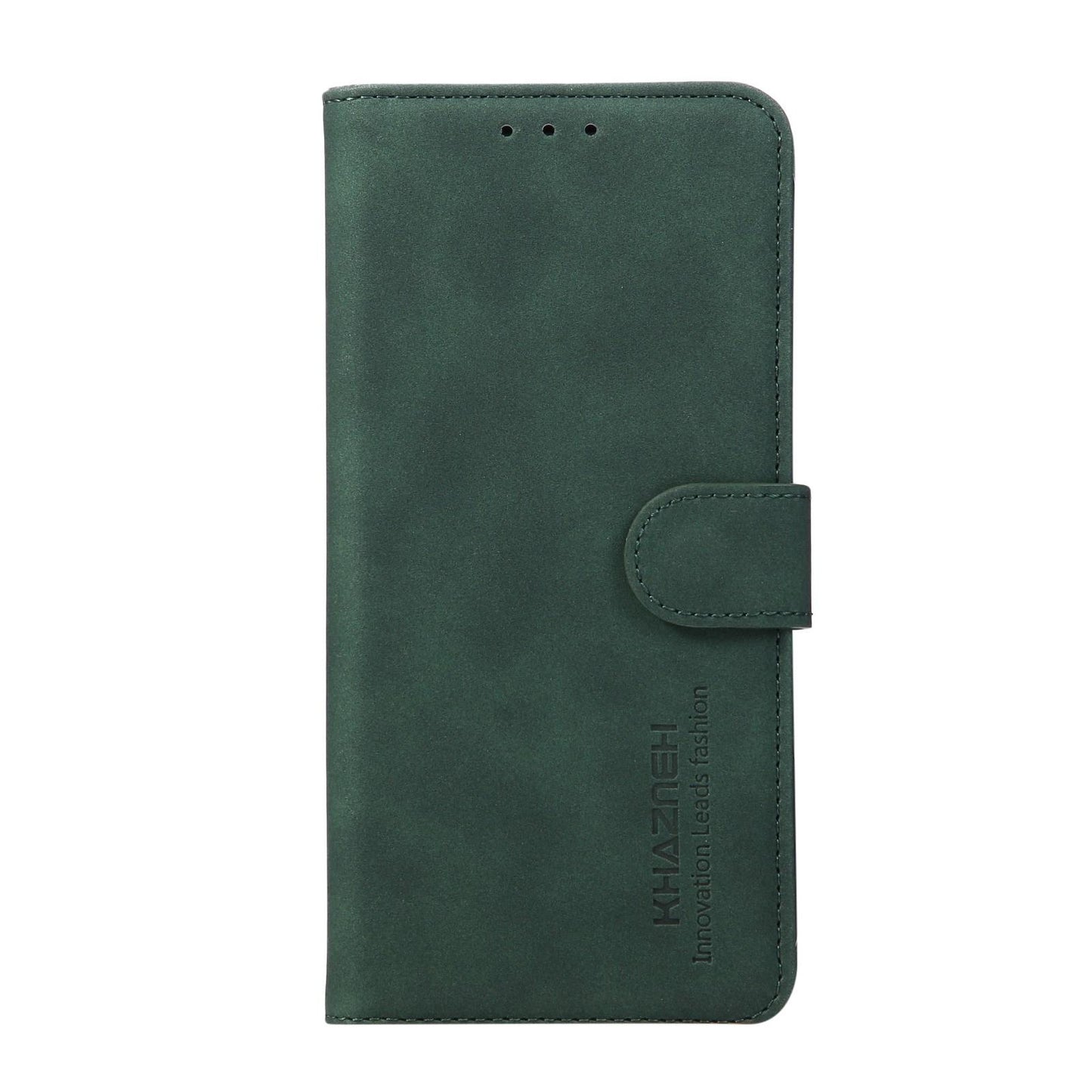 For Motorola Edge 70 Max 5G KHAZNEH Matte Texture Leather Phone Case(Green)