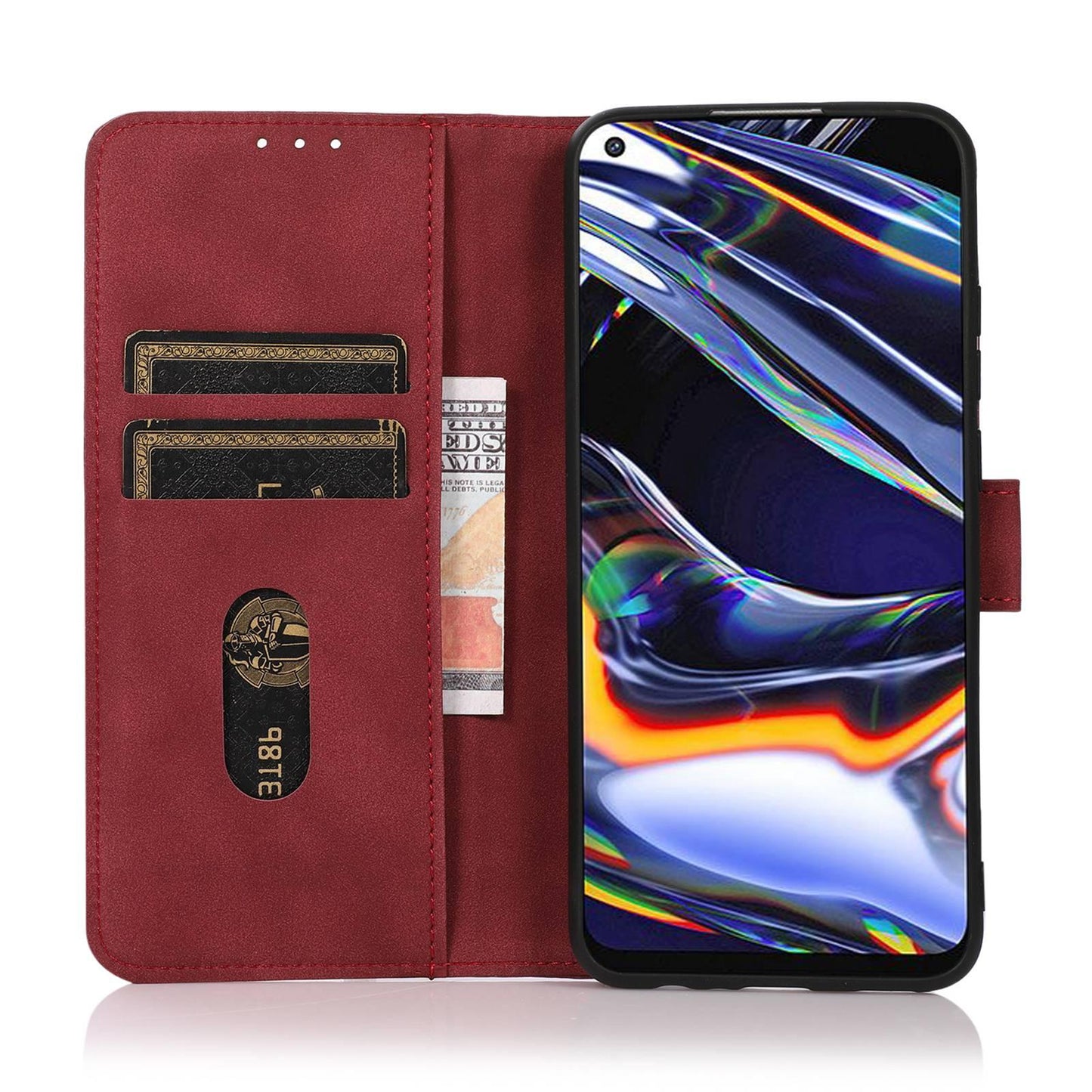 For Motorola Edge 70 Max 5G KHAZNEH Matte Texture Leather Phone Case(Red)