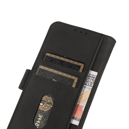 For Motorola Edge 70 Max 5G KHAZNEH Matte Texture Leather Phone Case(Black)