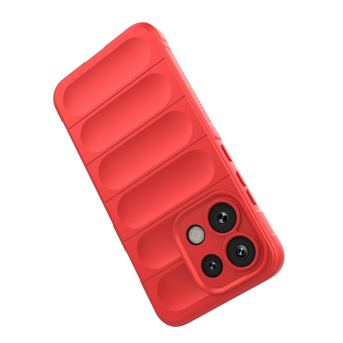 For OPPO Reno16 F 5G Global Magic Shield TPU + Flannel Phone Case - Black - EDA005399035J