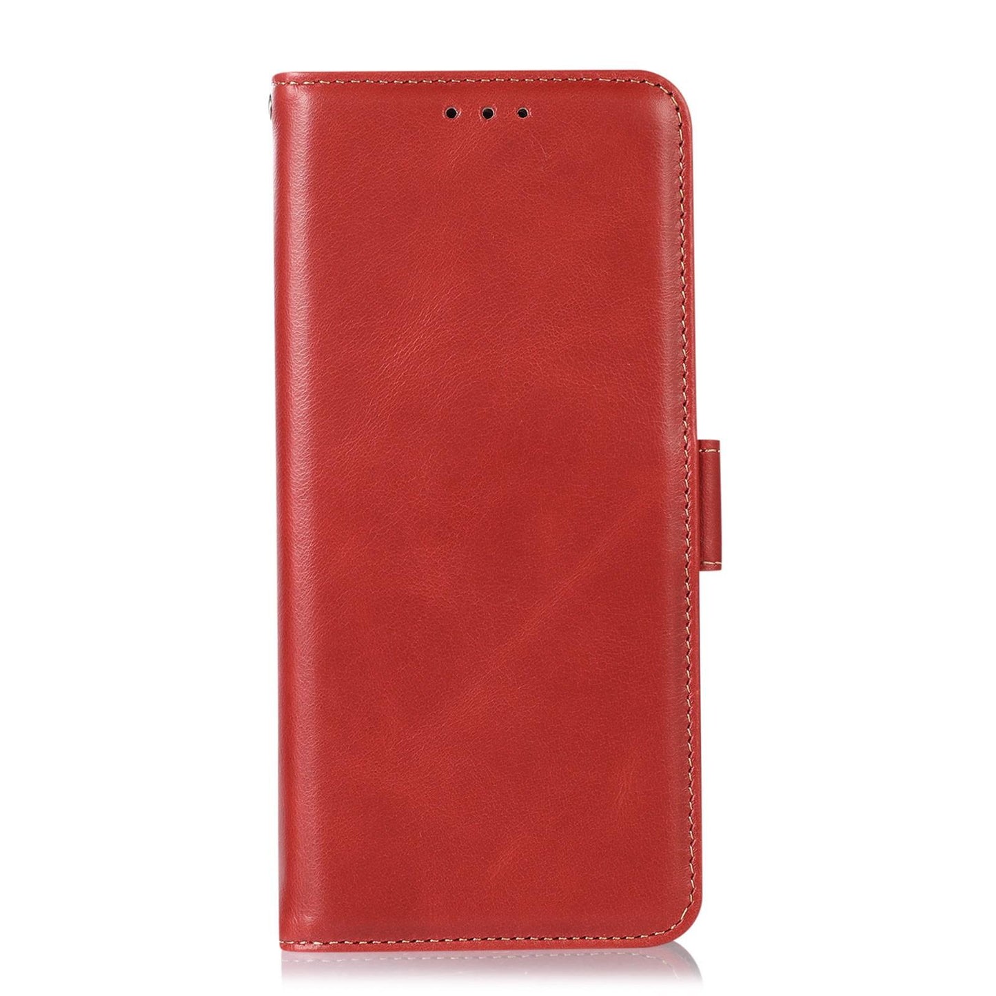 For Motorola Edge 70 Max 5G Magnetic Crazy Horse Texture Genuine Leather RFID Phone Case(Red)