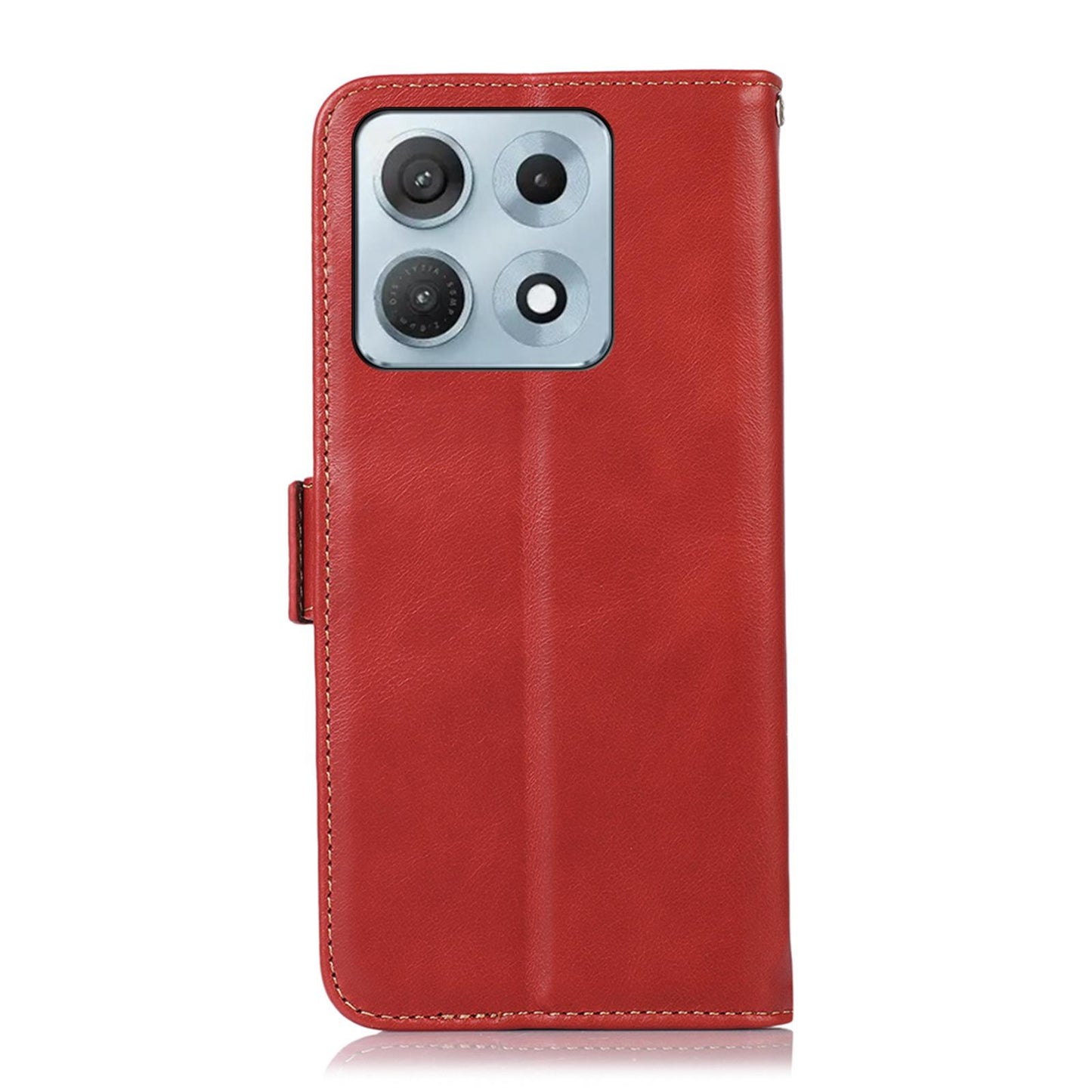 For Motorola Edge 70 Max 5G Magnetic Crazy Horse Texture Genuine Leather RFID Phone Case(Red)