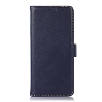 For Motorola Edge 70 Max 5G Magnetic Crazy Horse Texture Genuine Leather RFID Phone Case(Blue)