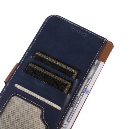 For Motorola Edge 70 Max 5G Magnetic Crazy Horse Texture Genuine Leather RFID Phone Case(Blue)