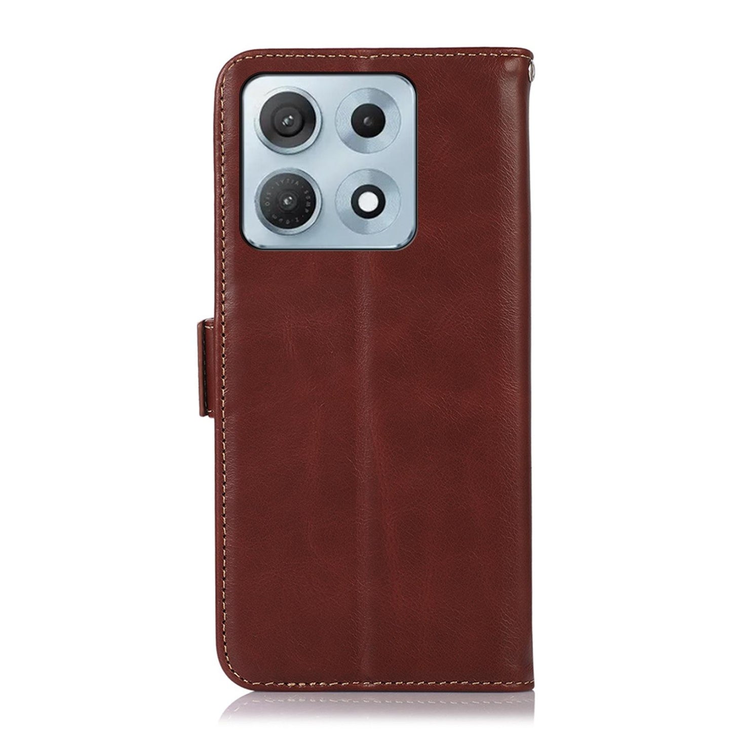 For Motorola Edge 70 Max 5G Magnetic Crazy Horse Texture Genuine Leather RFID Phone Case(Brown)