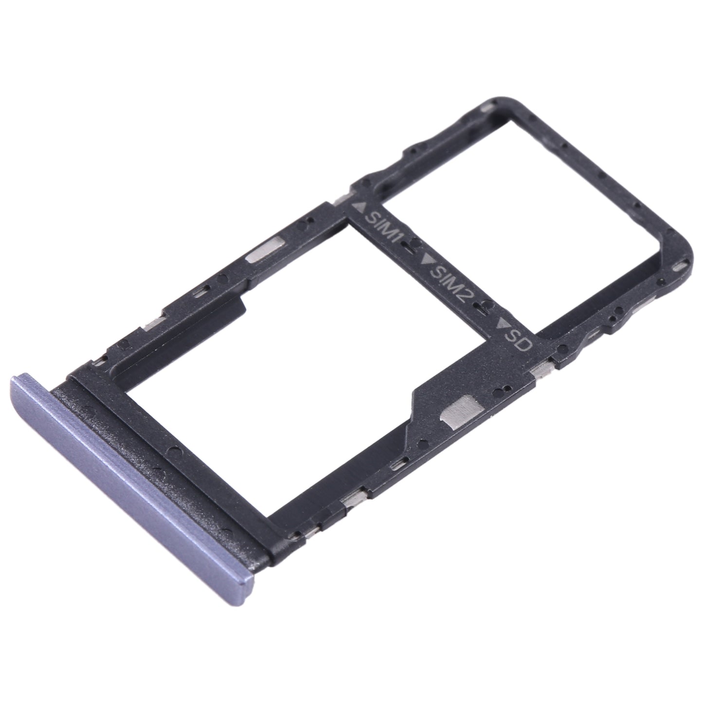 For TCL 40 SE Original SIM + Micro SD Card Tray(Purple)