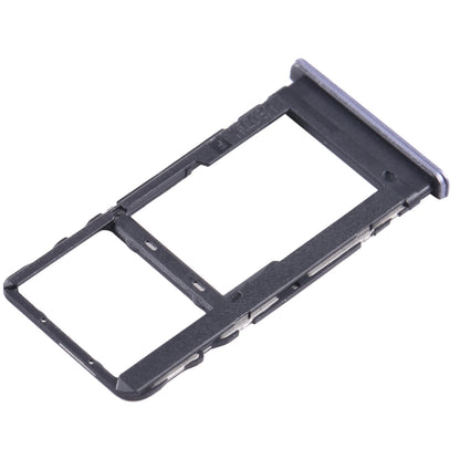 For TCL 40 XE Original SIM + Micro SD Card Tray(Purple)