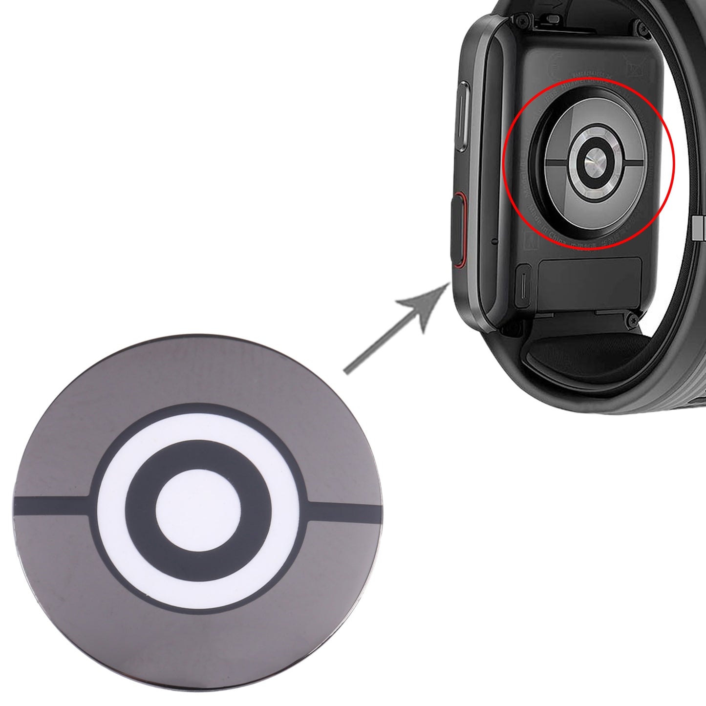 For Huawei Watch D Original Heart-rate Sensor Glass Lens Cover
