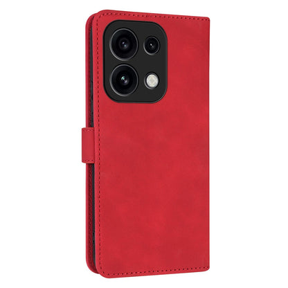For OPPO Reno16 Pro 5G Global AZNS Skin Feel Calf Texture Flip Leather Phone Case(Red)