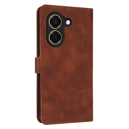 For Honor Play 80 Plus 5G AZNS Skin Feel Calf Texture Flip Leather Phone Case(Brown)