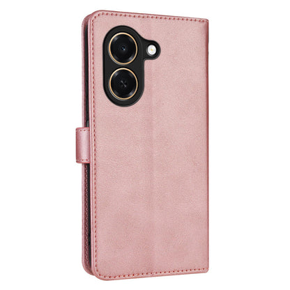 For Honor Play 80 Plus 5G AZNS Skin Feel Calf Texture Flip Leather Phone Case(Rose Gold)