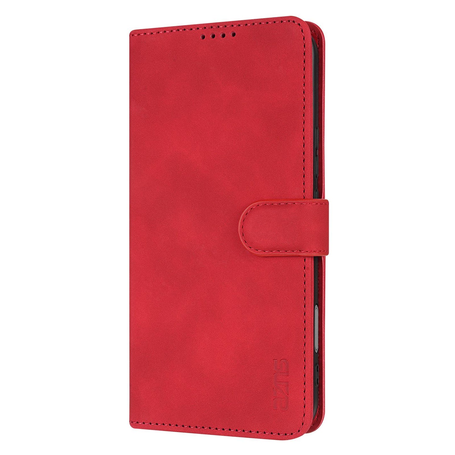 For Honor 600 Lite Global AZNS Skin Feel Calf Texture Flip Leather Phone Case(Red)
