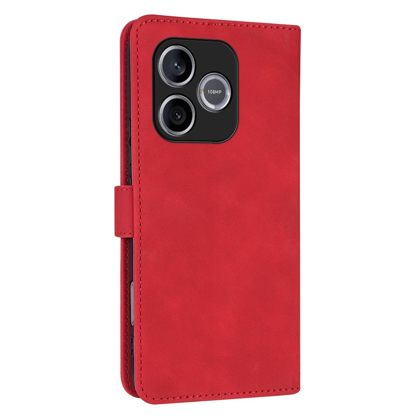 For Honor 600 Lite Global AZNS Skin Feel Calf Texture Flip Leather Phone Case(Red)