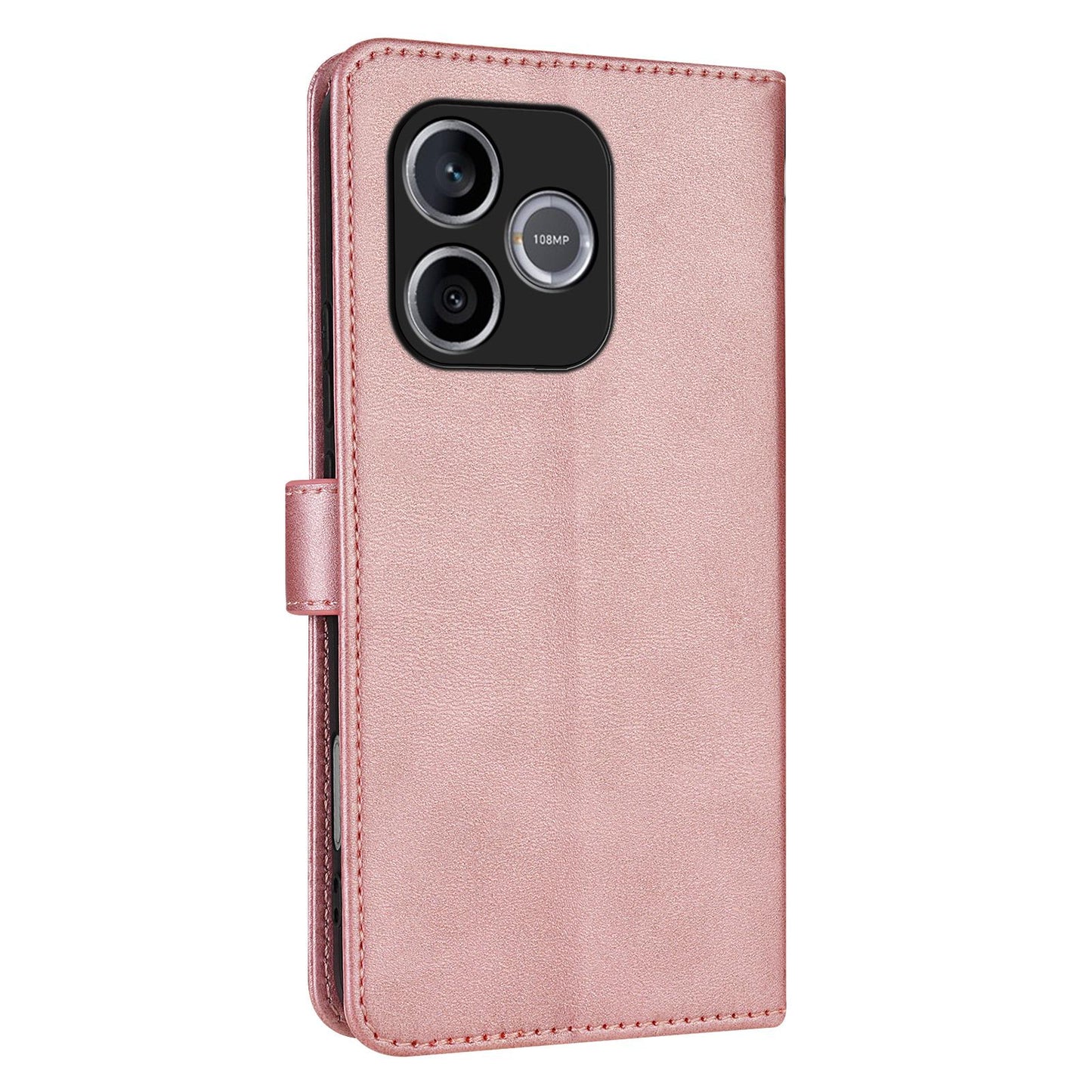 For Honor 600 Lite Global AZNS Skin Feel Calf Texture Flip Leather Phone Case(Rose Gold)