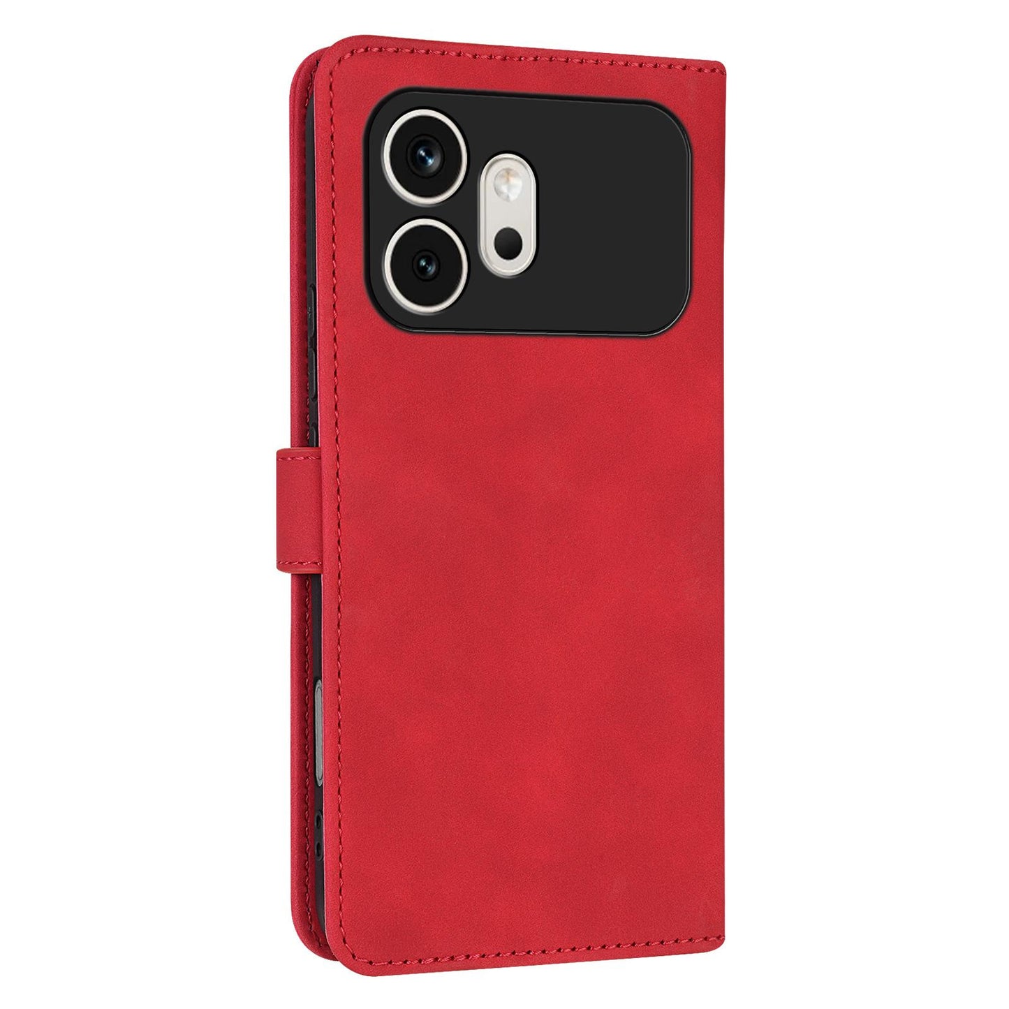 For Honor 600 Global AZNS Skin Feel Calf Texture Flip Leather Phone Case(Red)