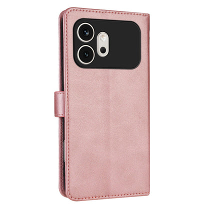 For Honor 600 Global AZNS Skin Feel Calf Texture Flip Leather Phone Case(Rose Gold)