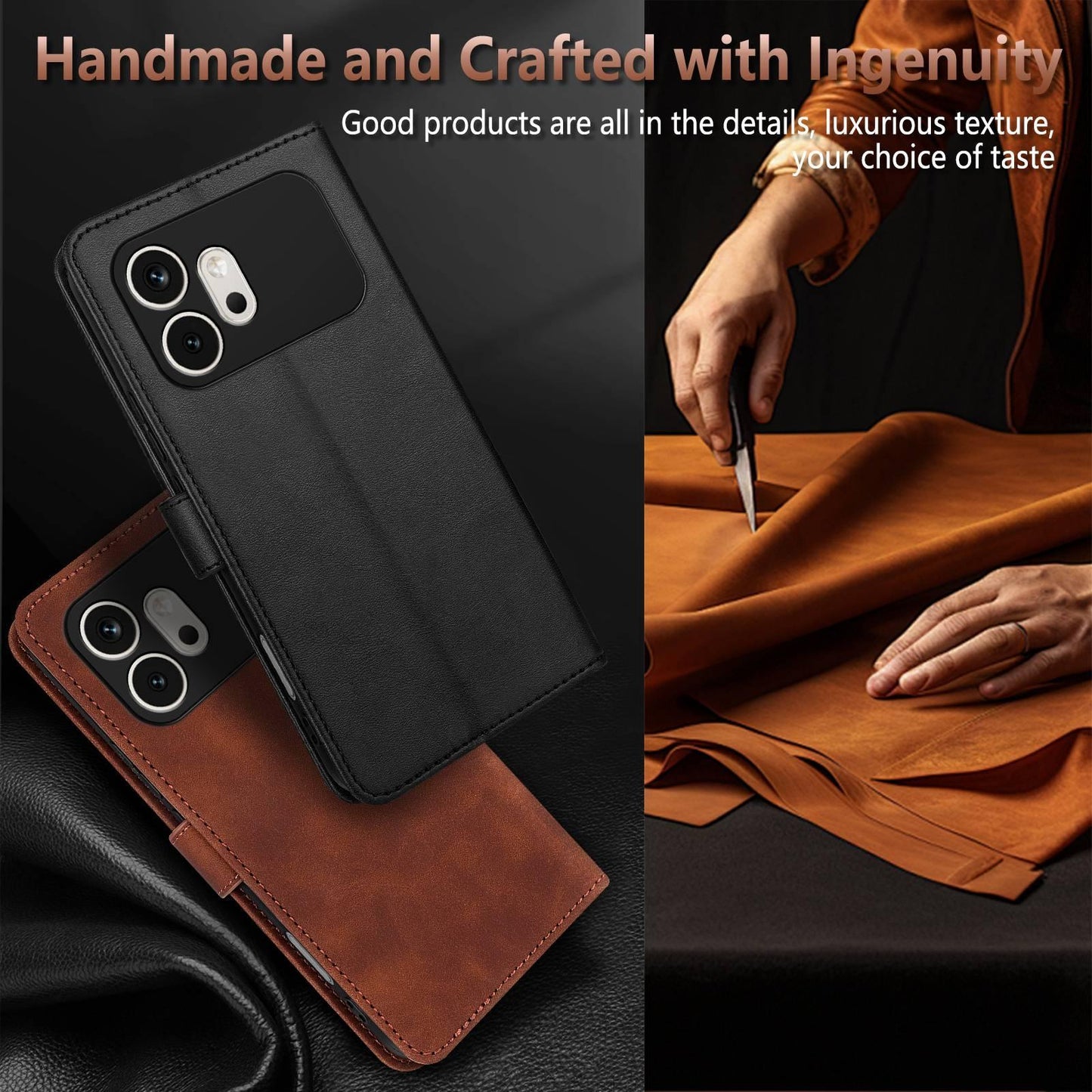 For Honor 600 Global AZNS Skin Feel Calf Texture Flip Leather Phone Case(Rose Gold)