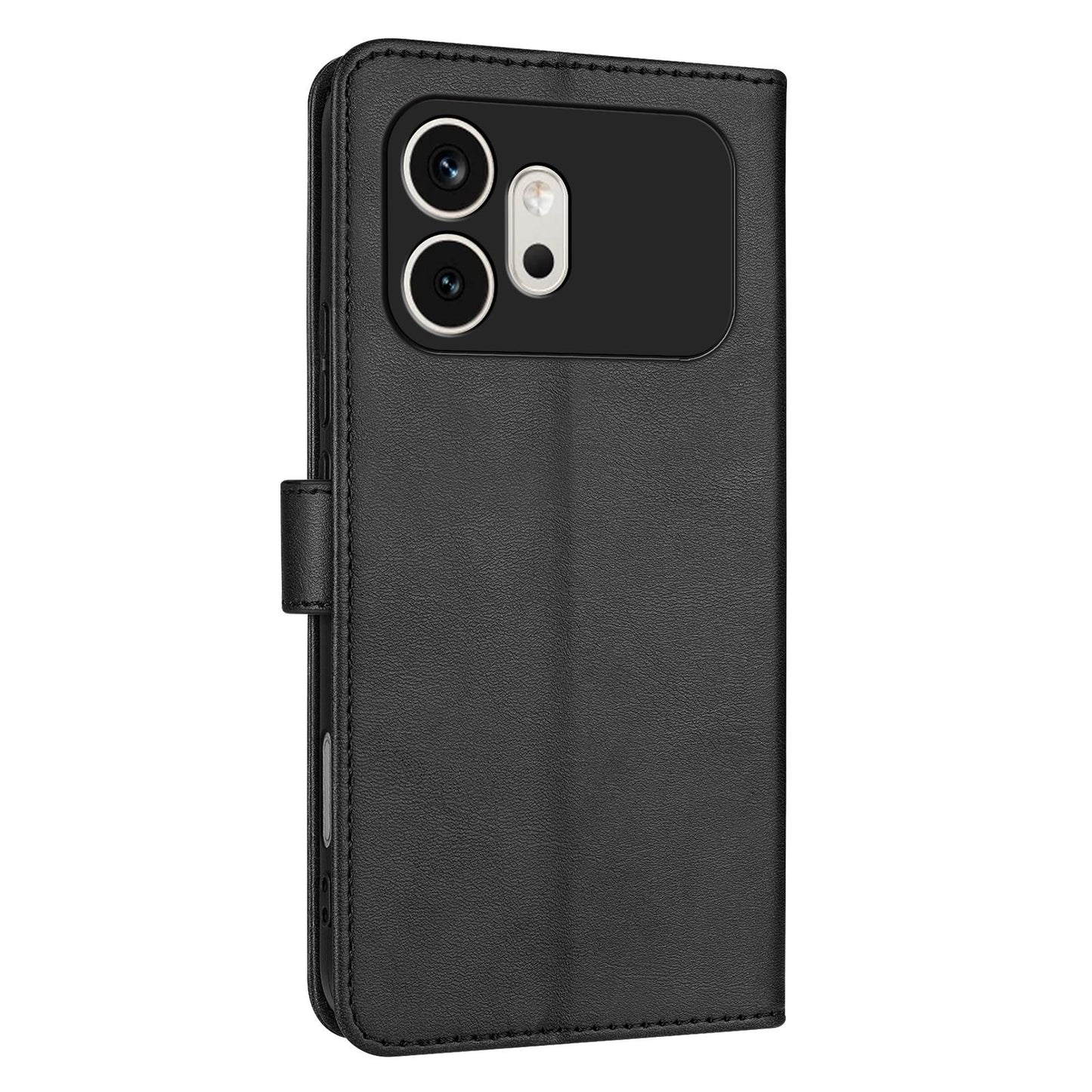 For Honor 600 Global AZNS Skin Feel Calf Texture Flip Leather Phone Case(Black)