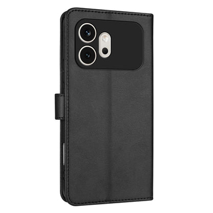 For Honor 600 Global AZNS Skin Feel Calf Texture Flip Leather Phone Case(Black)