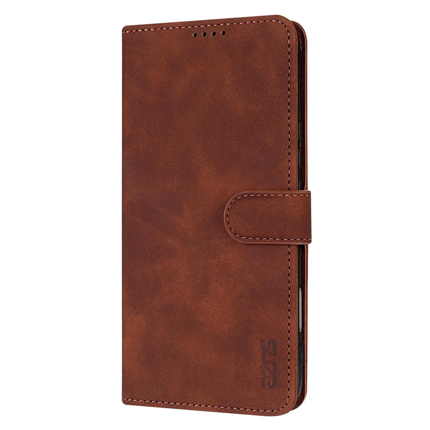 For Honor 600 Pro Global AZNS Skin Feel Calf Texture Flip Leather Phone Case(Brown)