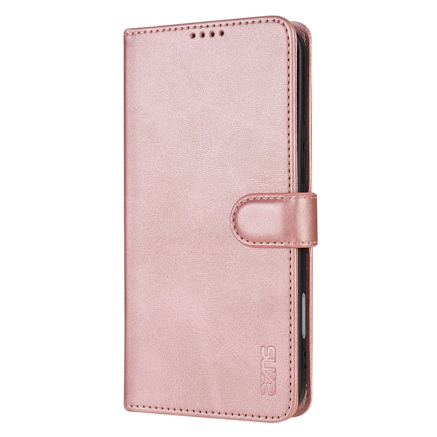 For Honor 600 Pro Global AZNS Skin Feel Calf Texture Flip Leather Phone Case(Rose Gold)