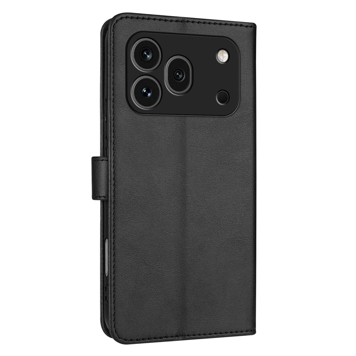 For Honor 600 Pro Global AZNS Skin Feel Calf Texture Flip Leather Phone Case(Black)