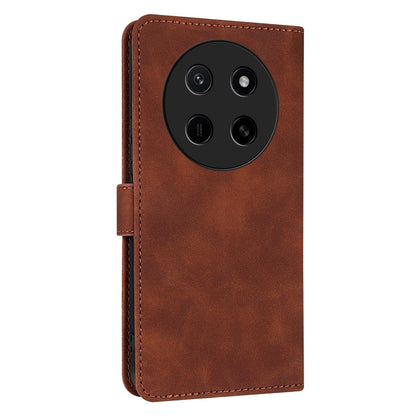 For Honor X80 Pro Max 5G AZNS Skin Feel Calf Texture Flip Leather Phone Case(Brown)