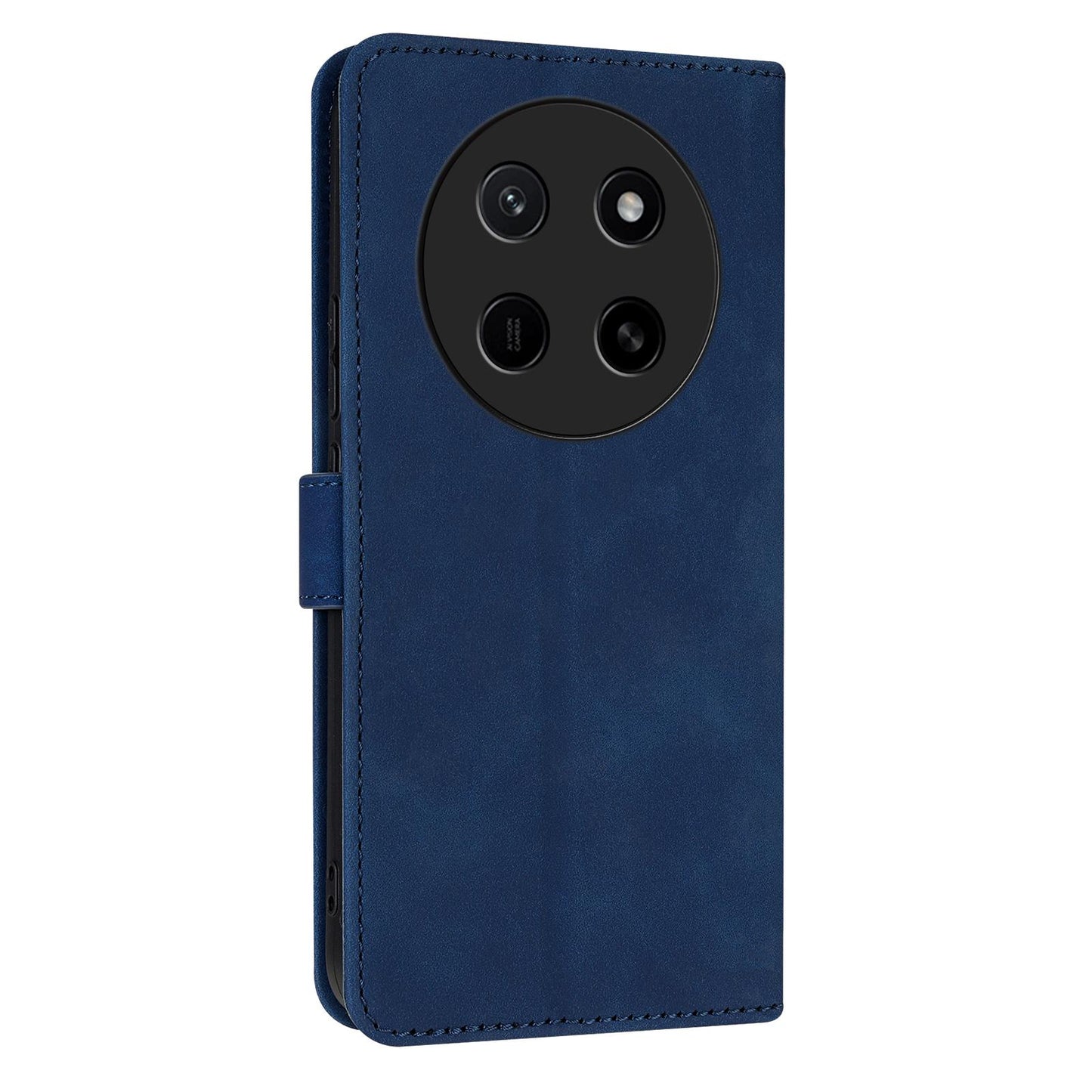 For Honor X80 Pro Max 5G AZNS Skin Feel Calf Texture Flip Leather Phone Case(Blue)