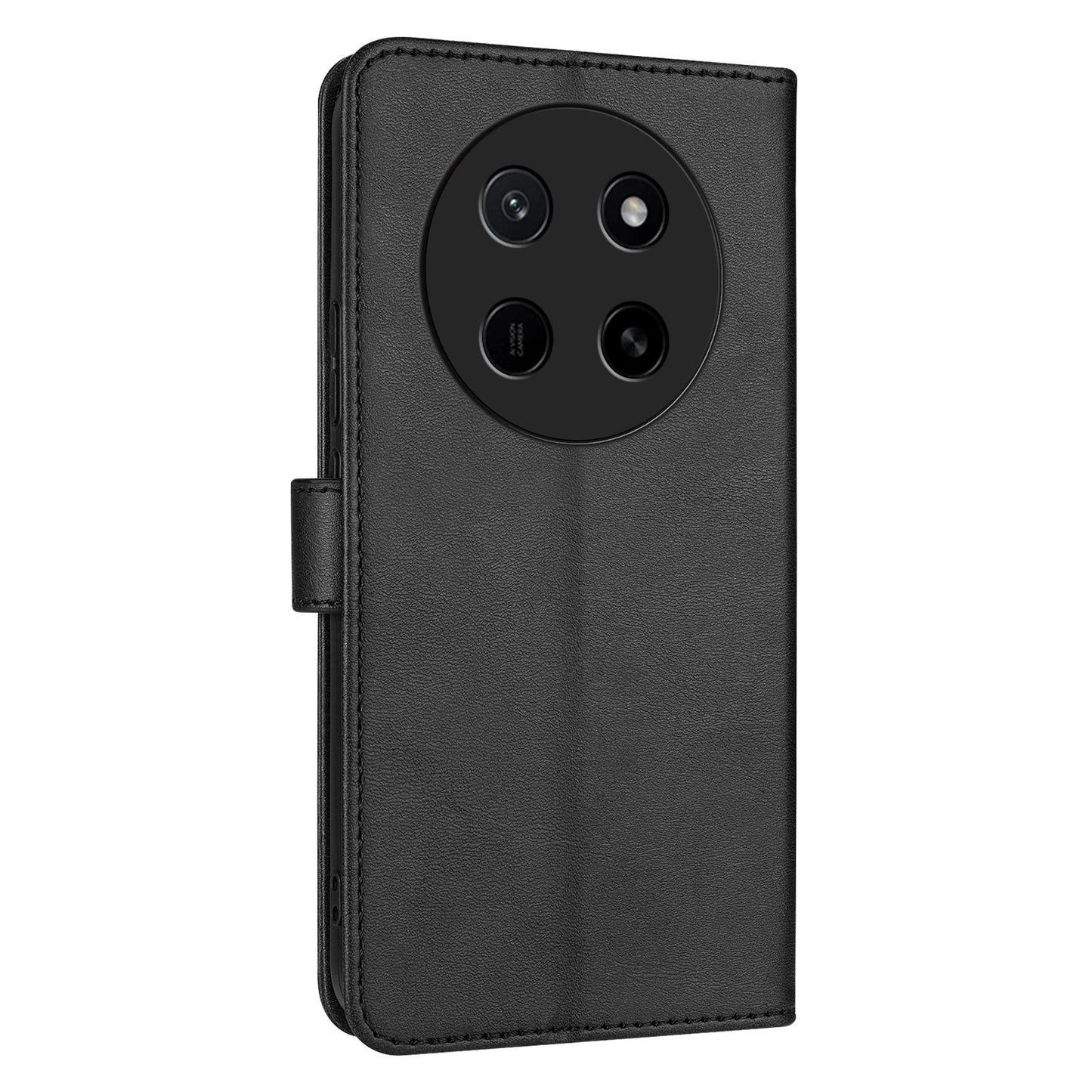 For Honor X80 Pro Max 5G AZNS Skin Feel Calf Texture Flip Leather Phone Case(Black)
